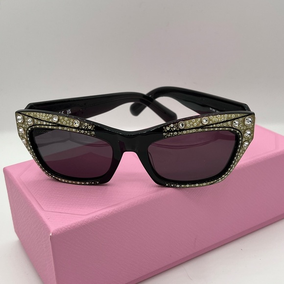 Swarovski sunglasses SK380. 55-20. C01A - Picture 2 of 3